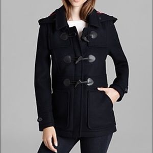 Barbour women’s Buttermore navy Toggle coat size4